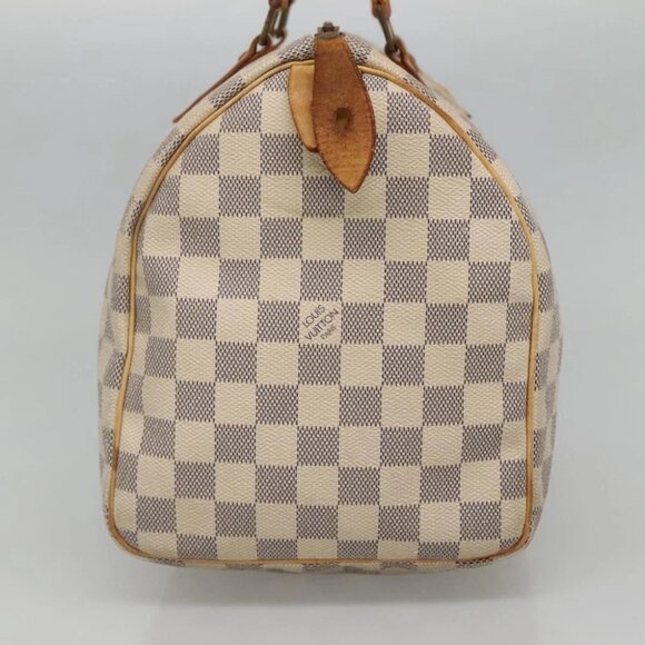 LOUIS VUITTON Damier Azur Speedy 30 Hand Bag - Picture 4 of 15